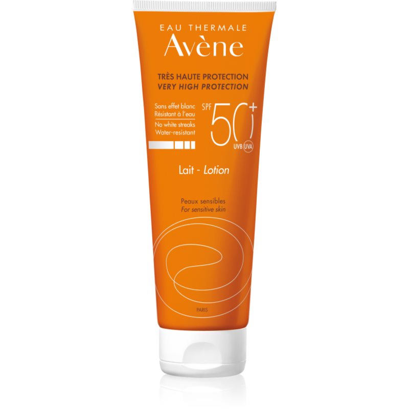 

Avène Sun Sensitive захисне молочко для чутливої шкіри SPF 50