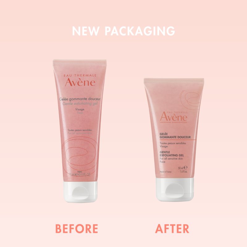 Avène Skin Care Gentle Exfoliating Gel Sanftes Gelpeeling 75 ml