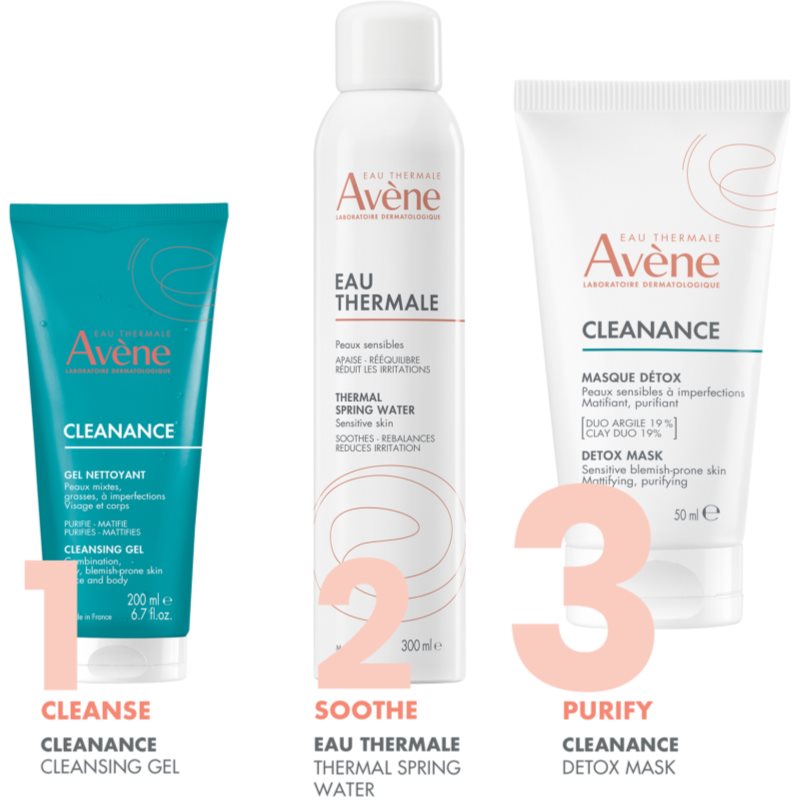 Avène Cleanance Detox Mask Detox-Gesichtsmaske 50 ml