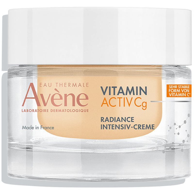 Avène Vitamin Activ Cg crema intens hidratanta împotriva îmbătrânirii pielii cu vitamina C 50 ml