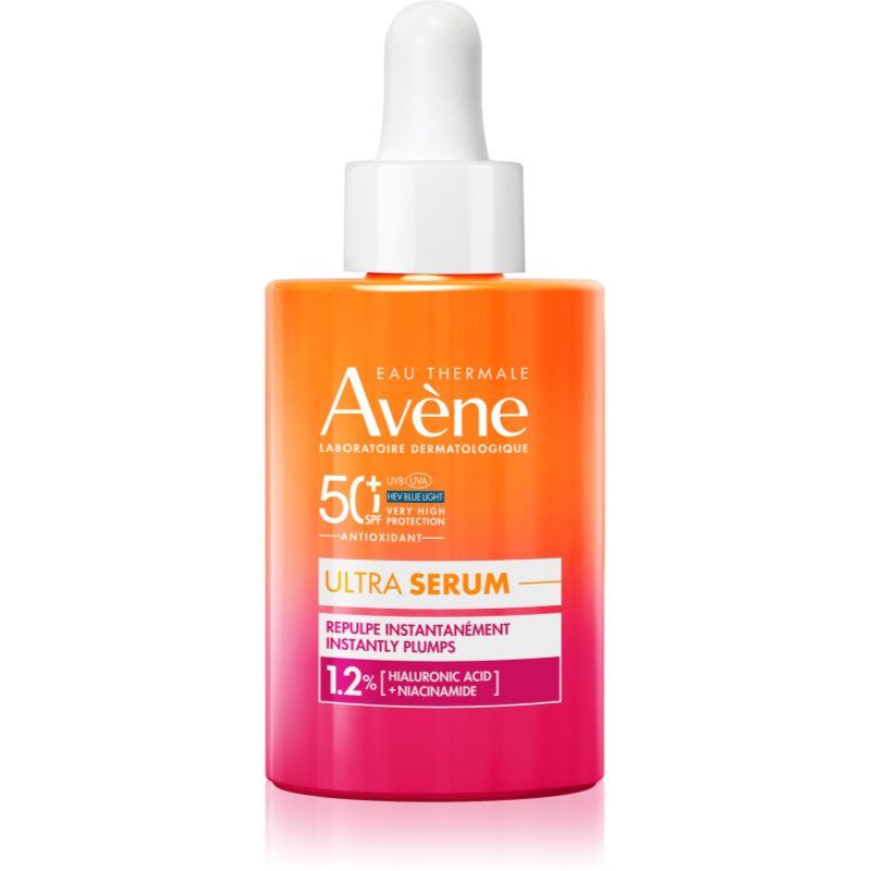 Avène Sun Ultra Serum Instantly Plumps серум за лице с лифтинг и стягащ ефект SPF 50  30 мл.