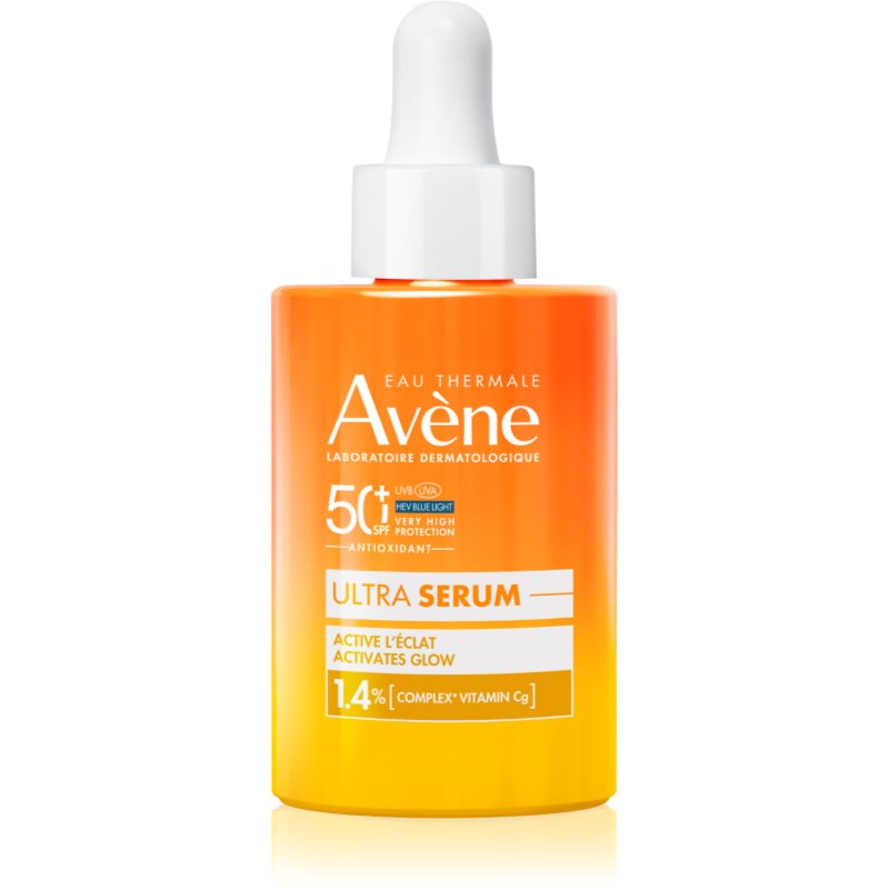 Avène Sun Ultra Serum Activates Glow ochranné sérum pro rozjasnění pleti SPF 50+ 30 ml