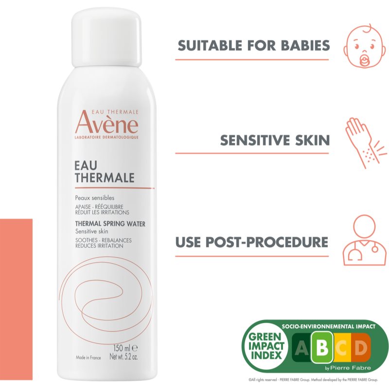 Avène Eau Thermale Thermal Spring Water thermal water 150 ml