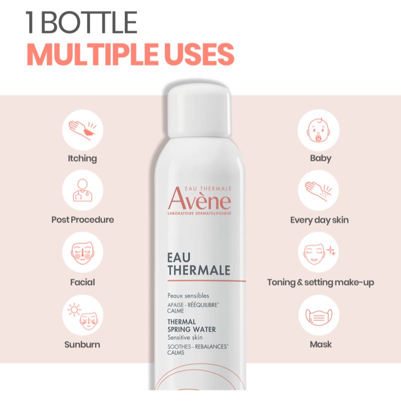 Avène Eau Thermale Thermal Spring Water thermal water 150 ml