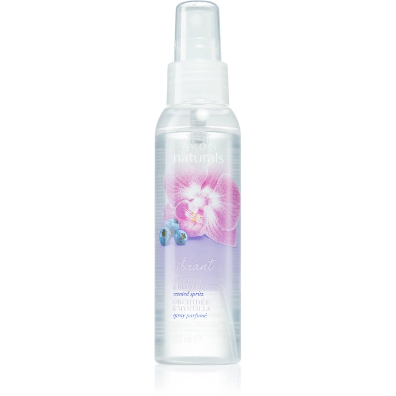 

Avon Naturals Fragrance спрей для тіла з орхідеєю та чорницею