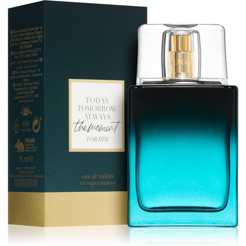 Avon Today Tomorrow Always The Moment eau de toilette for men 75 ml