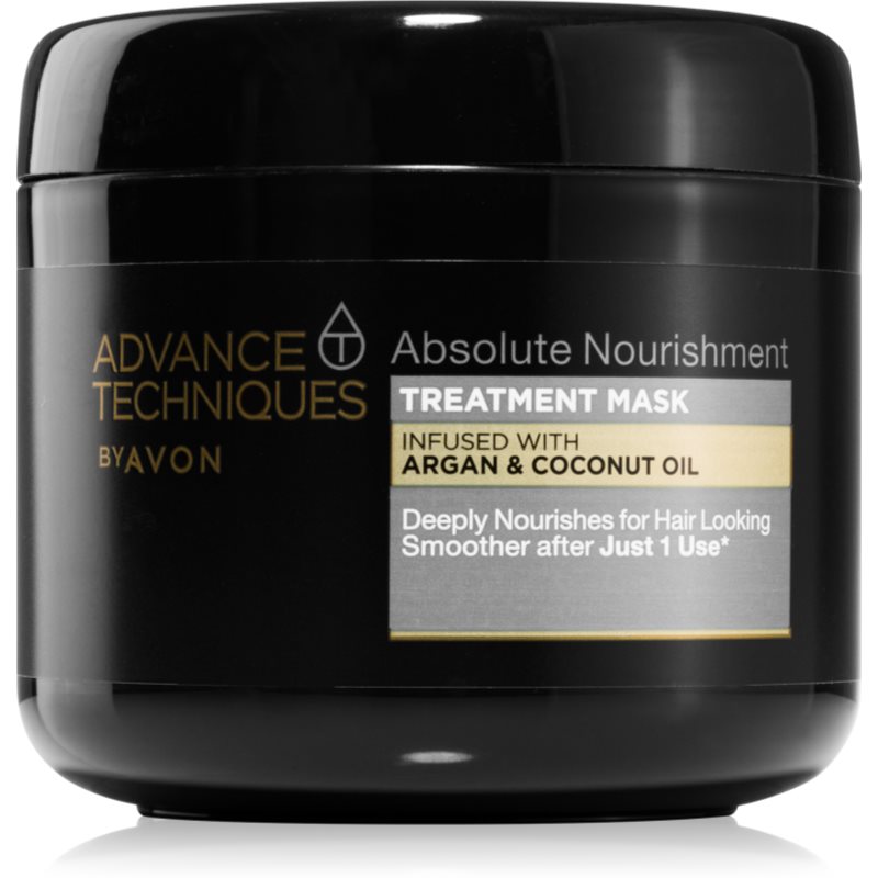 Avon Advance Techniques Absolute Nourishment tiefenwirksame nährende Maske mit Arganöl 375 ml