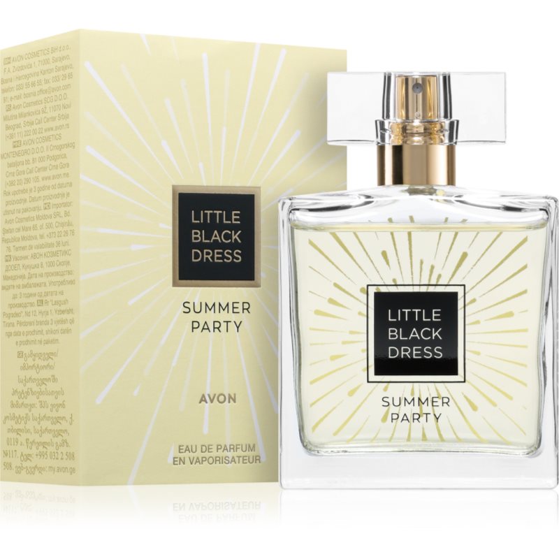 Avon Little Black Dress Summer Party eau de parfum for women 50 ml