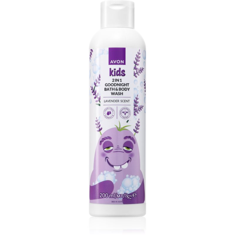 Avon Kids Lavender koupelový přípravek 2 v 1 200 ml