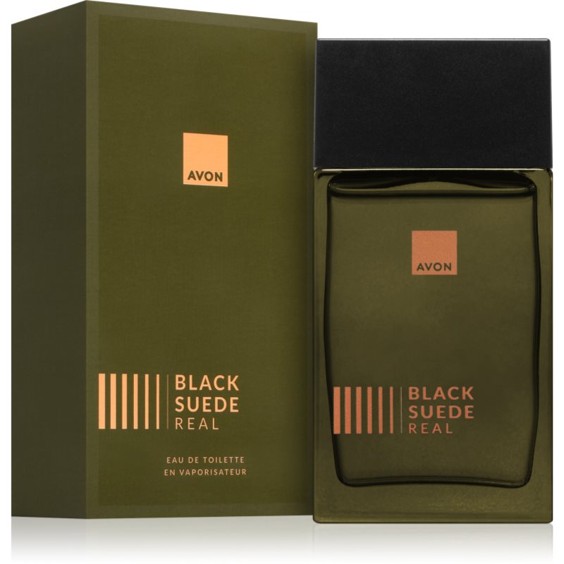 Avon Black Suede Real Intense Eau de Toilette für Herren 100 ml