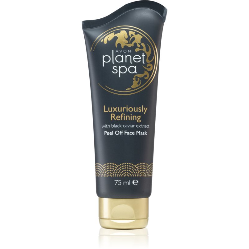 Avon Planet Spa Luxury masque peel-off rénovateur visage luxe aux extraits de caviar noir 75 ml female