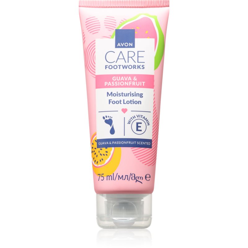Avon Care Guava & Passionfruit hydratační mléko na nohy 75 ml