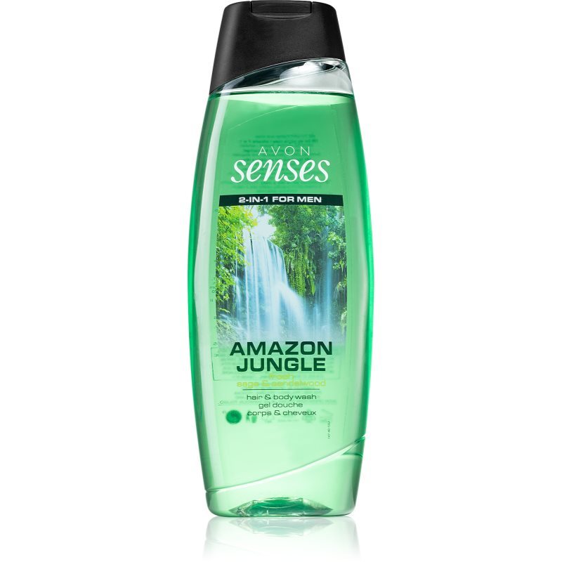 

Avon Senses Amazon Jungle шампунь та гель для душу 2 в 1 для чоловіків