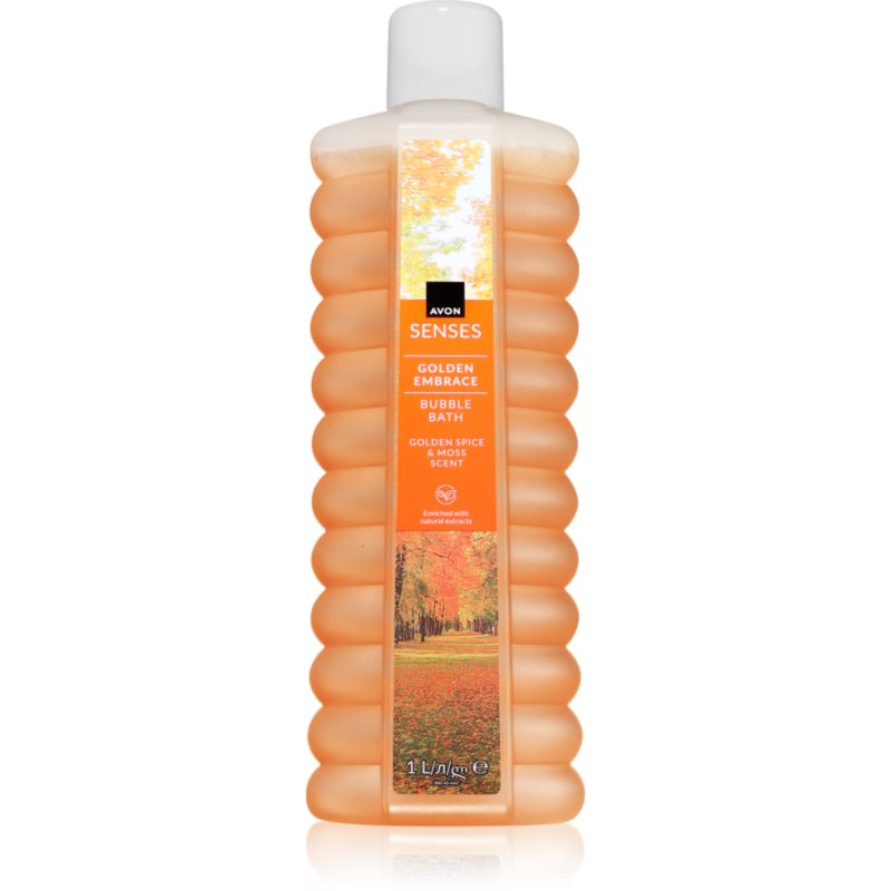 Avon Senses Golden Embrace Badeschaum 1000 ml