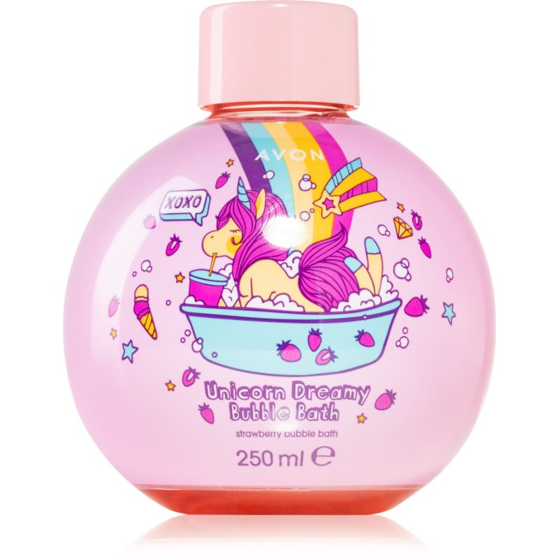

Avon Unicorn Dreamy освіжаюча пінка для ванни з ароматом полуниці