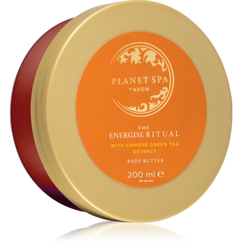 Avon Planet Spa The Energise Ritual nährende Body-Butter mit Auszügen aus grünem Tee 200 ml