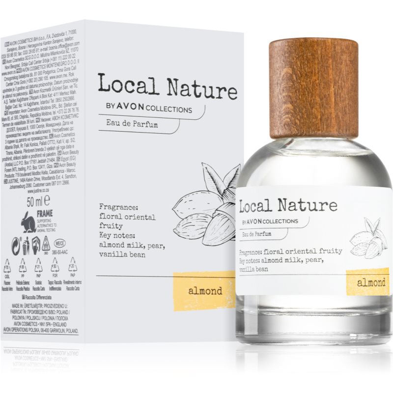 Avon Collections Local Nature Almond парфумована вода для жінок 50 мл