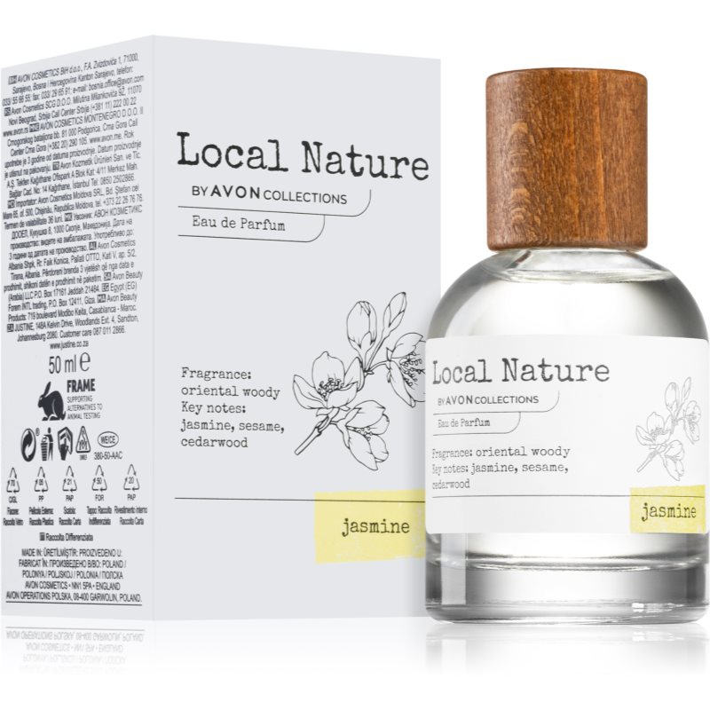 Avon Collections Local Nature Jasmine парфумована вода для жінок 50 мл