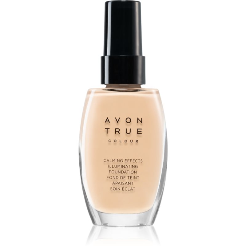 Avon True Colour machiaj calmant pentru o piele mai luminoasa culoare Almond 30 ml