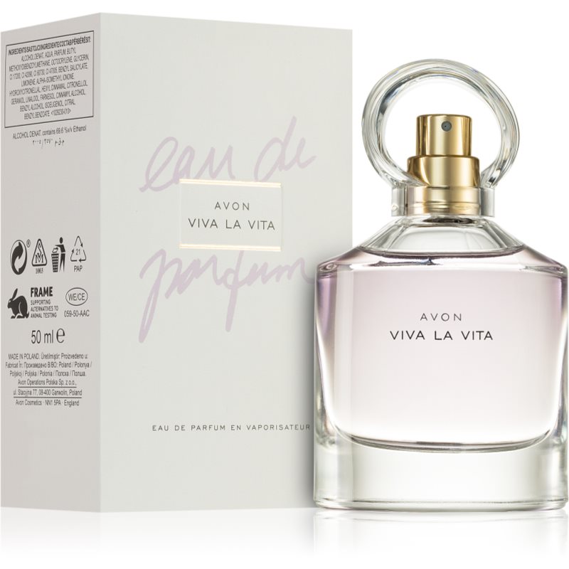 Avon Viva La Vita Eau De Parfum For Women 50 Ml