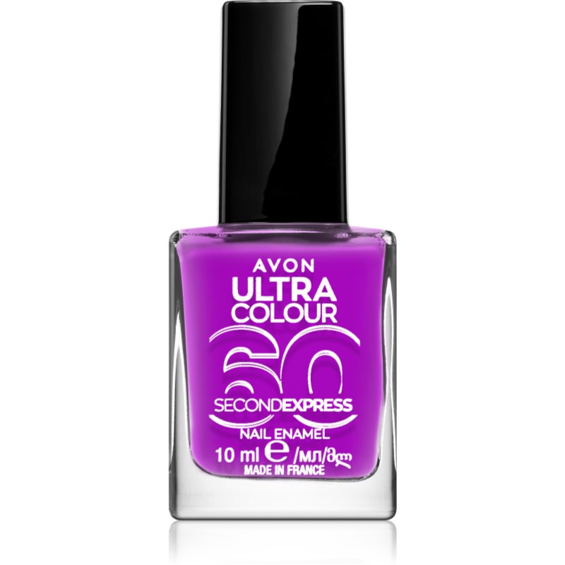 Avon Ultra Colour 60 Second Express quick-drying nail polish shade Ultraviolet 10 ml
