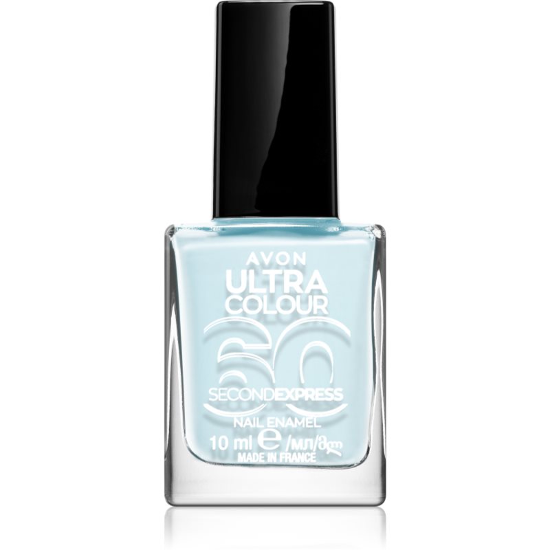 Avon Ultra Colour 60 Second Express швидковисихаючий лак для нігтів відтінок Blue My Mind 10 мл