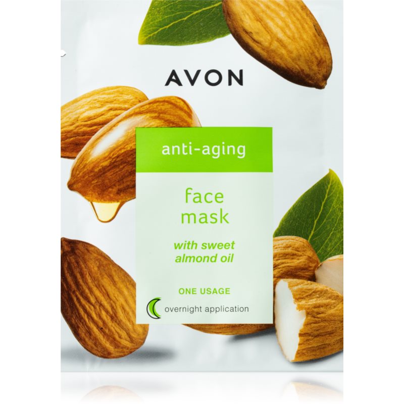 

Avon Face Mask Anti-Aging омолоджуюча маска для обличчя з мигдалевою олією 30