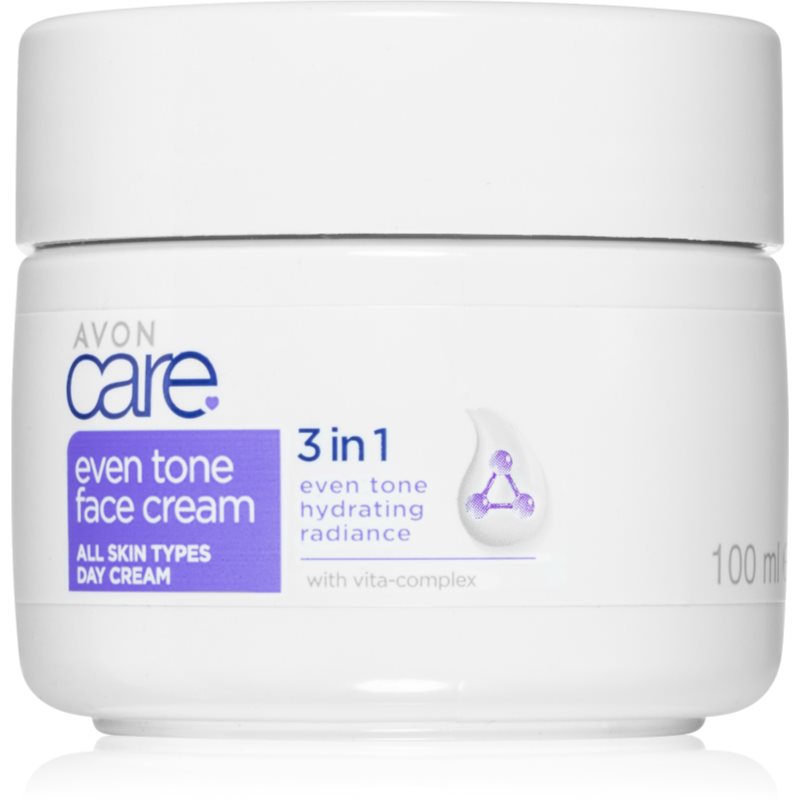 Avon Care 3 In 1 денний крем для шкіри для вирівнювання тону шкіри 100 мл