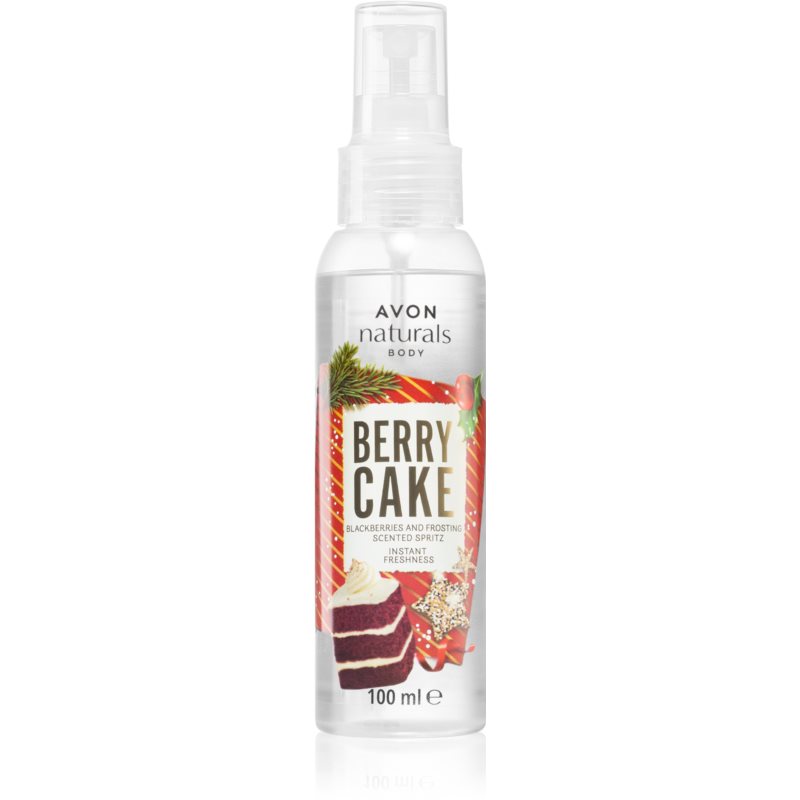 Avon Naturals Berry Cake Spray revigorant 3 in 1 100 ml