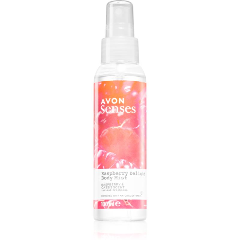 Avon Senses Raspberry Delight освіжаючий спрей для тіла 100 мл