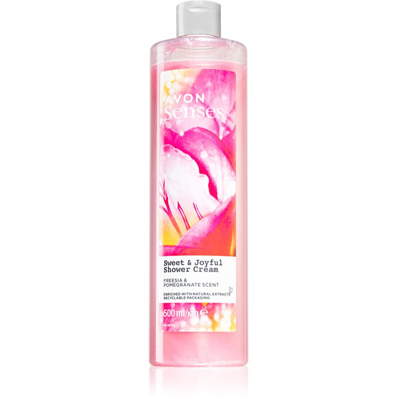 Avon Senses Sweet & Joyful Moisturising Shower Gel 500 Ml