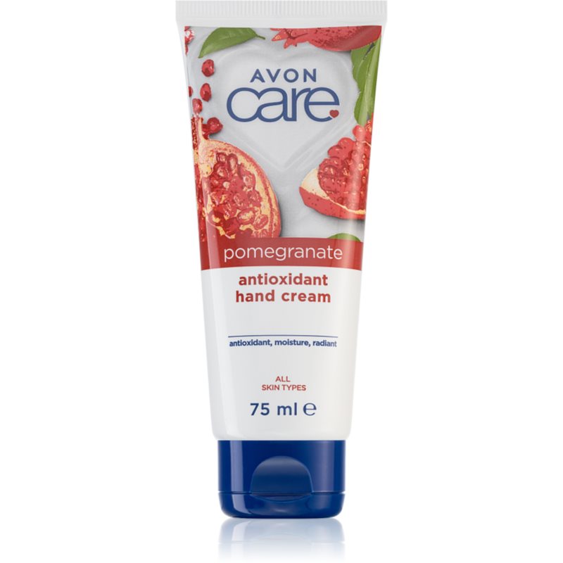 Avon Care Pomegranate feuchtigkeitsspendende Creme für Hände und Fingernägel mit Vitamin E 75 ml