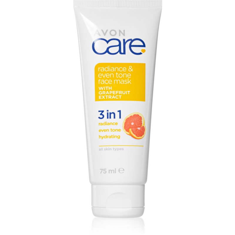 Avon Care 3 In 1 оствітлююча маска для шкіри обличчя 75 мл