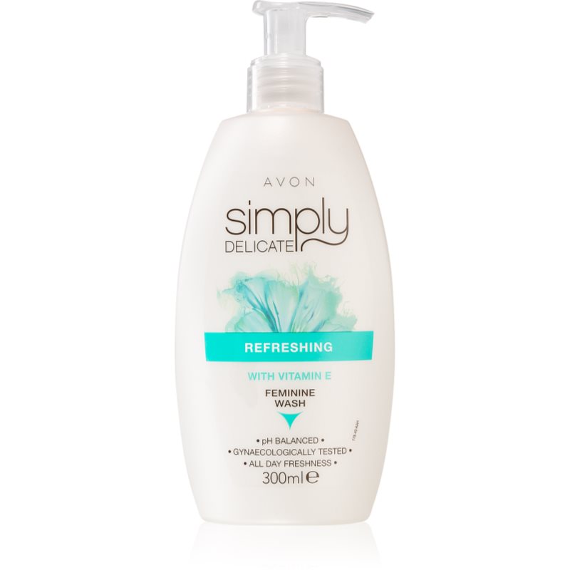 Avon Simply Delicate Refreshing intim higiéniás frissítő gél 300 ml