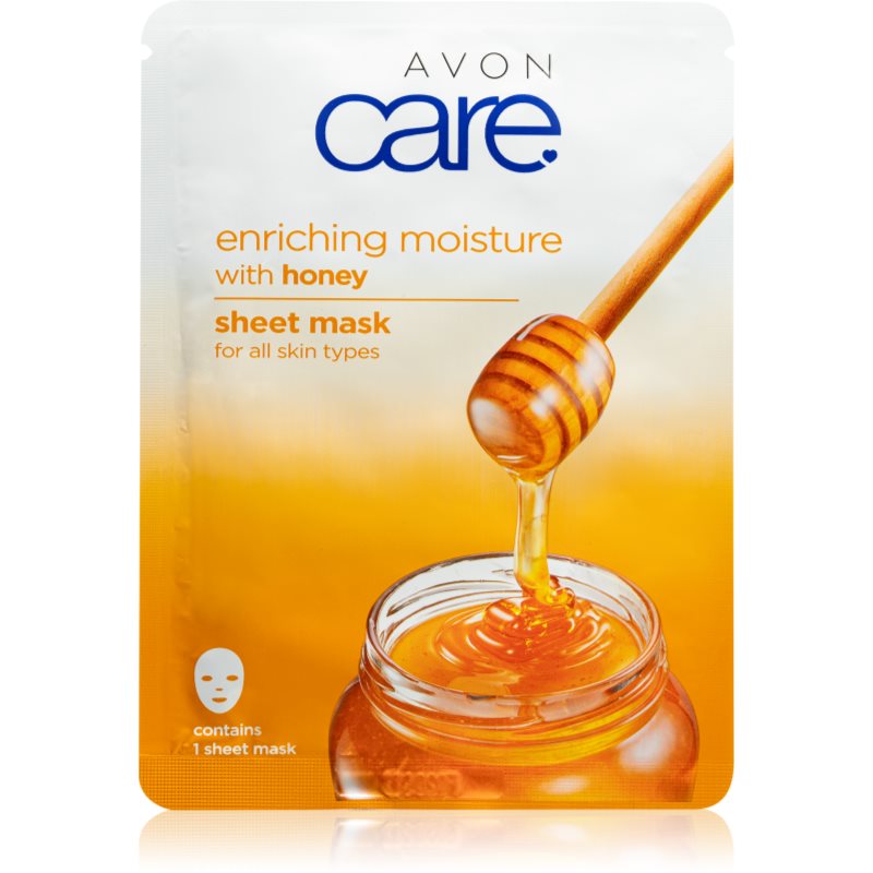 

Avon Care тканинна маска для всіх типів шкіри Honey