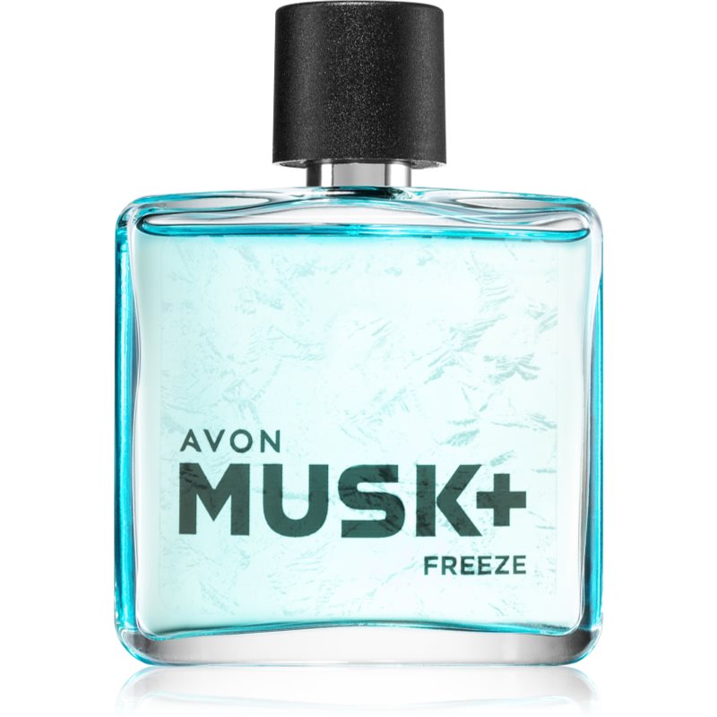Avon Musk+ Freeze toaletní voda pro muže 75 ml