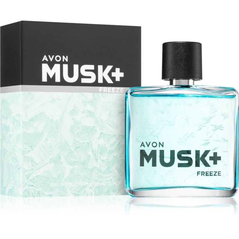 Avon Musk+ Freeze Eau De Toilette For Men 75 Ml