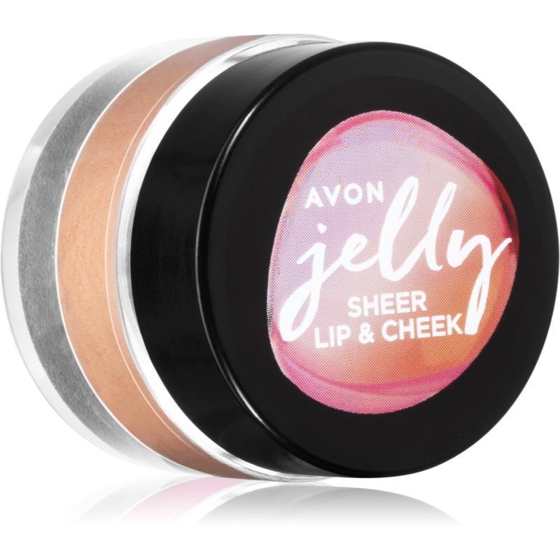

Avon Jelly багатофункціональна косметика для губ та обличчя відтінок Plump Peach