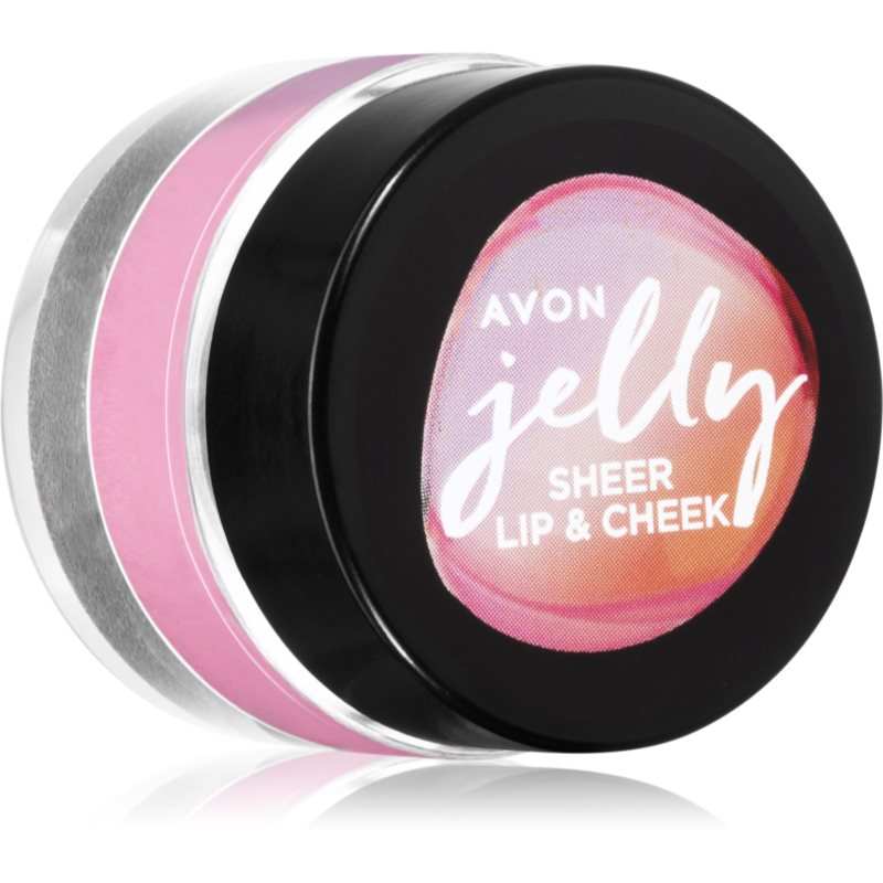

Avon Jelly багатофункціональна косметика для губ та обличчя відтінок Radiant Rose