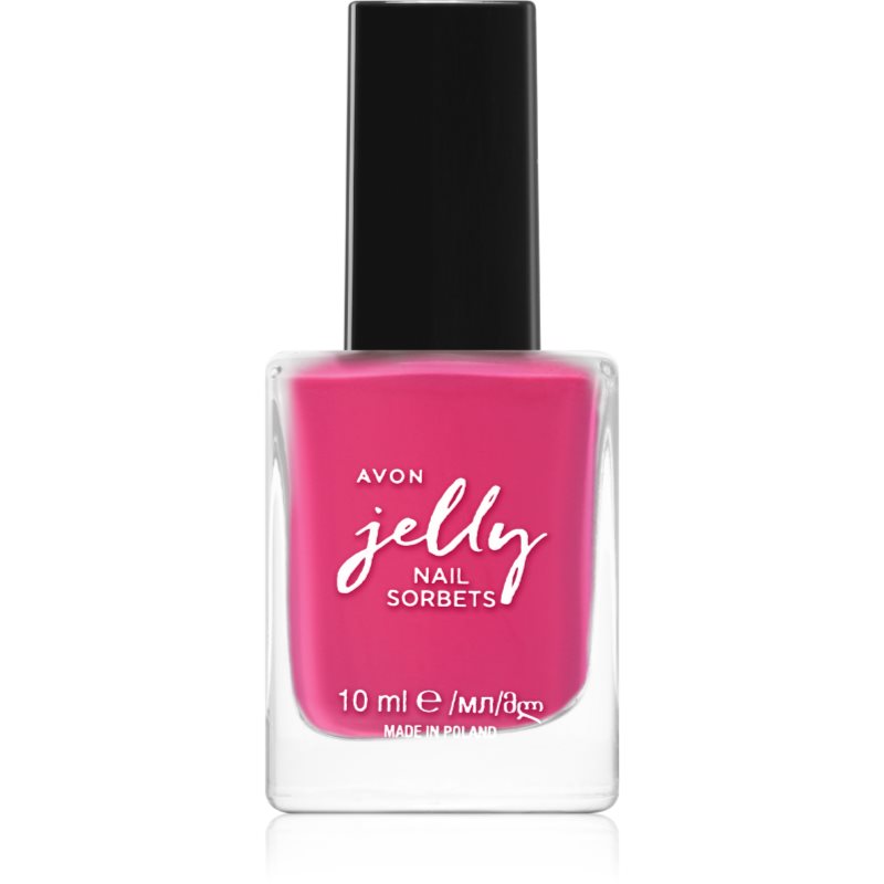 

Avon Jelly високостійкий лак для нігтів відтінок Raspberry Sorbet