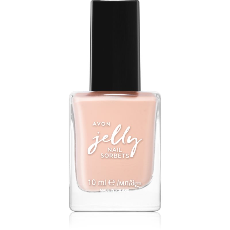 

Avon Jelly Nail Sorbets високостійкий лак для нігтів відтінок Coral Sorbet