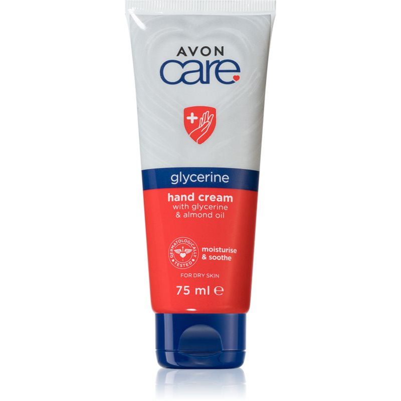 Avon Care Glycerine cremă hidratantă pentru mâini și unghii cu glicerina 75 ml