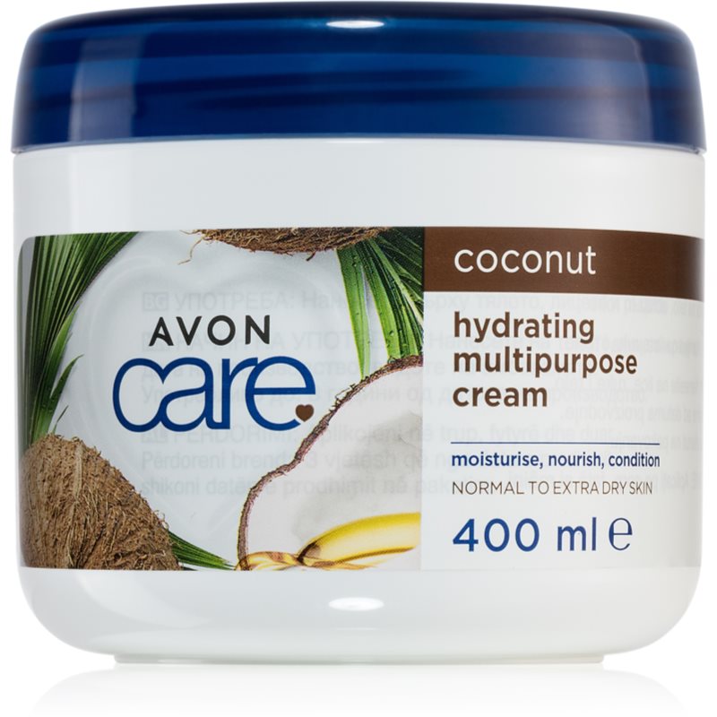 Avon Care Coconut Multi-purpose Cream For Face, Hands And Body 400 Ml