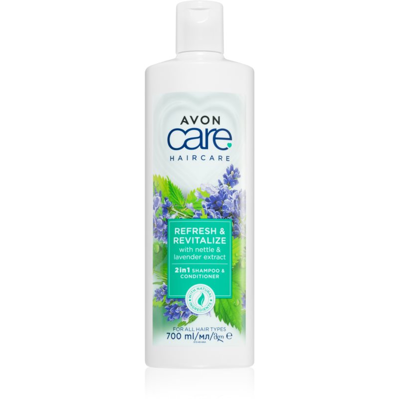 Avon Care Refresh & Revitalize šampón a kondicionér 2 v1 s revitalizačným účinkom 700 ml