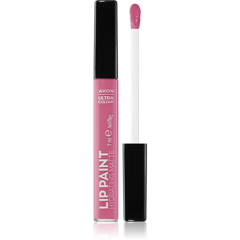 Avon Ultra Colour Paint Satin Lipstick With Matt Effect Shade Pink Revolution 7 Ml