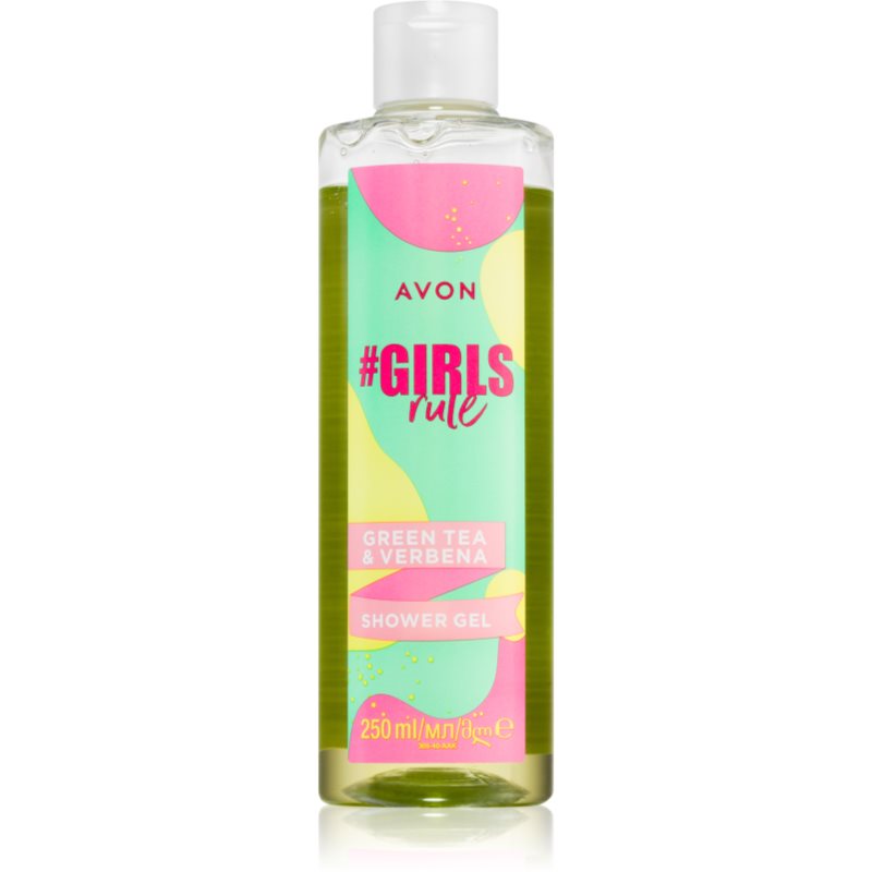 Avon #GirlsRule Green Tea & Verbena Refreshing Shower Gel 250 Ml
