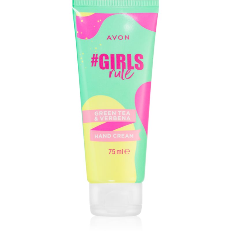 E-shop Avon #GirlsRule Green Tea & Verbena hydratační krém na ruce 75 ml