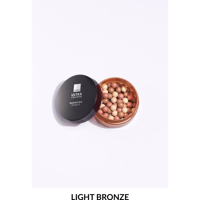 Avon Ultra Colour Pearls bronzové tónovacie perly odtieň Light Bronze 28 g