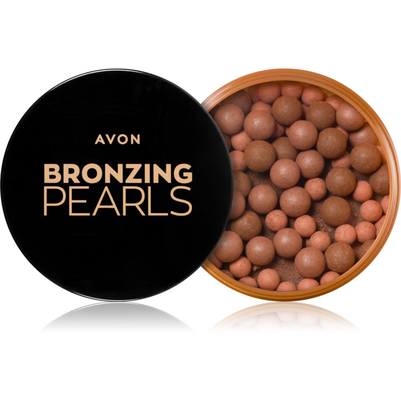 Avon Pearls bronzové tónovacie perly odtieň Medium 28 g