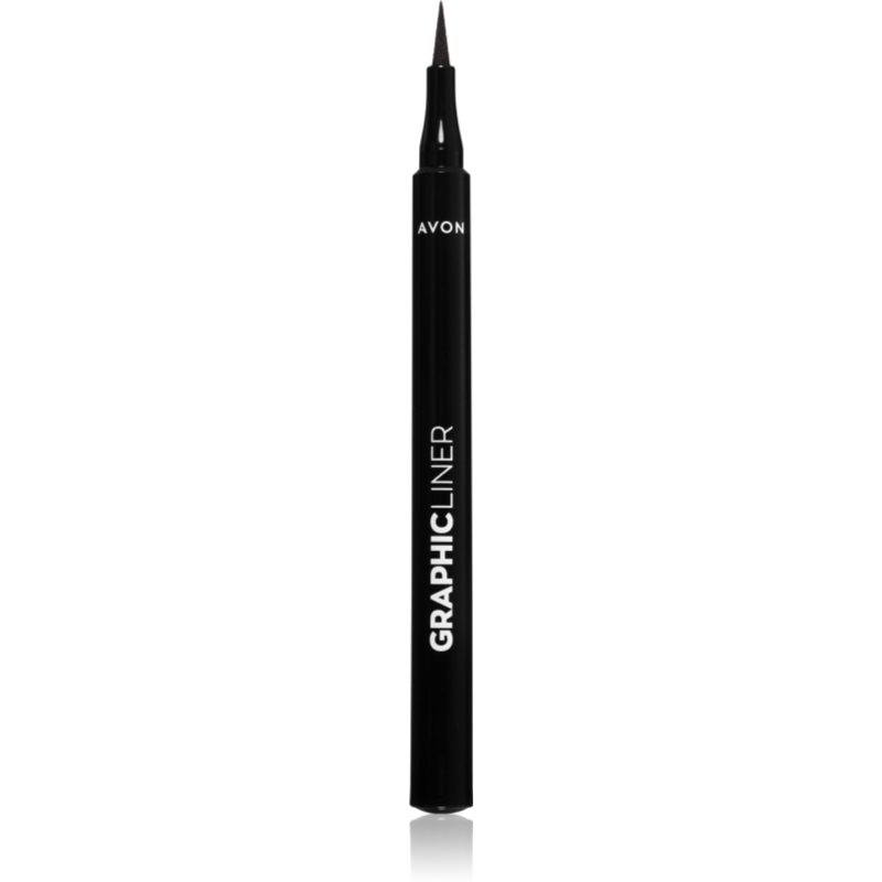 Avon Soul Energy Flüssig-Eyeliner im Stift Farbton Charcoal 1 ml